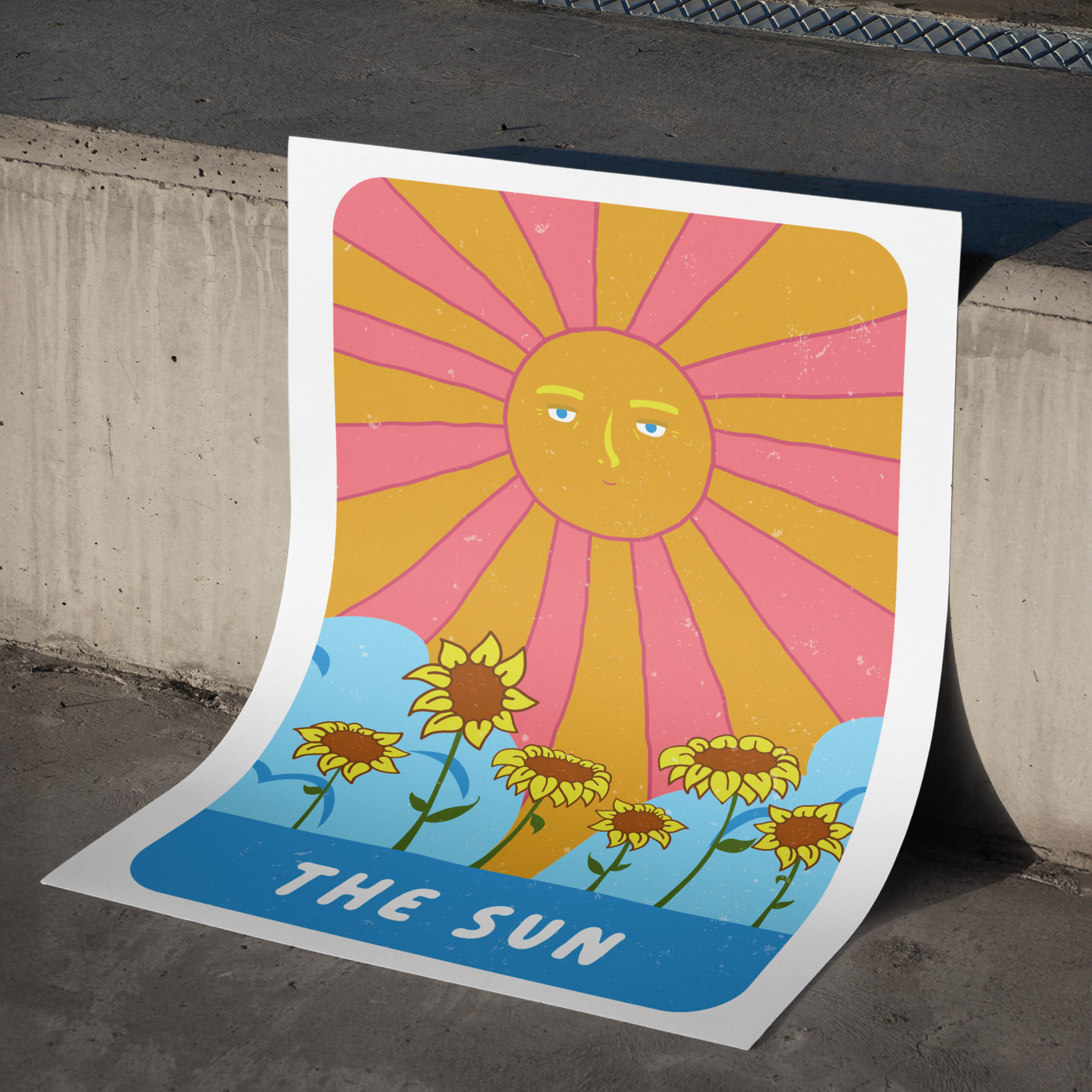 Hanging Posters Mockup_1x1